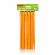 STINGRAY Set grafitových ceruziek s gumou, 10ks