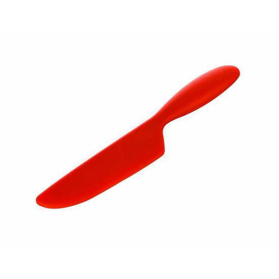 Silikónový nôž 27,5x5 cm Culinaria red