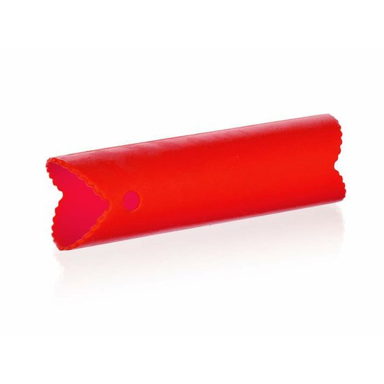 Silikónový lúpač cesnaku o3.5xL 13,5 cm Culinaria red