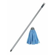 BRILANZ Mop viskóza 160 g modrá tyč 120 cm, hrubý závit