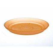 VETRO-PLUS Podmiska plastová oranžová PATIO SOFT 15cm